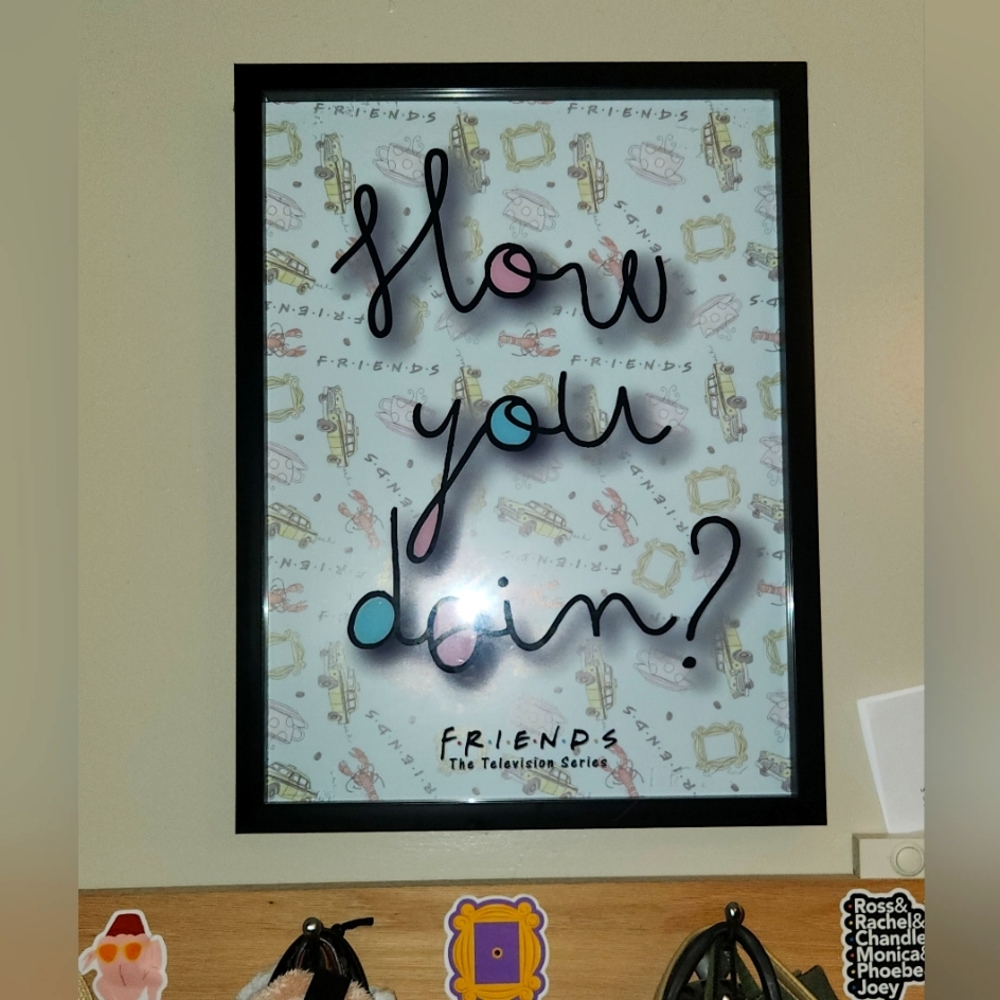 JOEYS famous how you doin' Frame